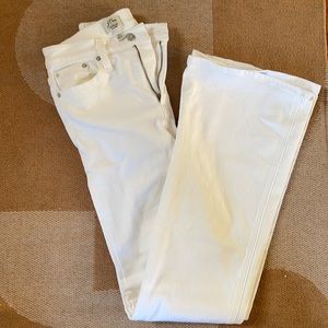J.Crew White Flare Jeans